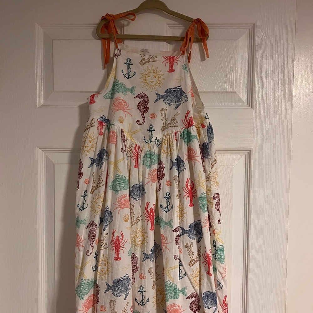 Pink Chicken dress 100% cotton